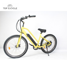 Chopper bicycle engine electric start electric beach cruiser bike